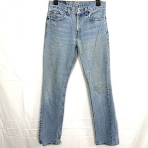 LEVI'S 505 Vintage Regular Fit STRAIGHT Leg HIGH RISE Mom 90's Jeans 28x31.5  7